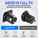 Car Charger Socket PD3.0 & QC3.0 | Dual USB C Fast Charger for Cars and Motorcycles lifestyle view