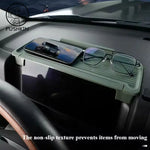 Dashboard Rear Storage Box | Silicone Sunshade for Haval H9 MKII 2025 2026 close-up view