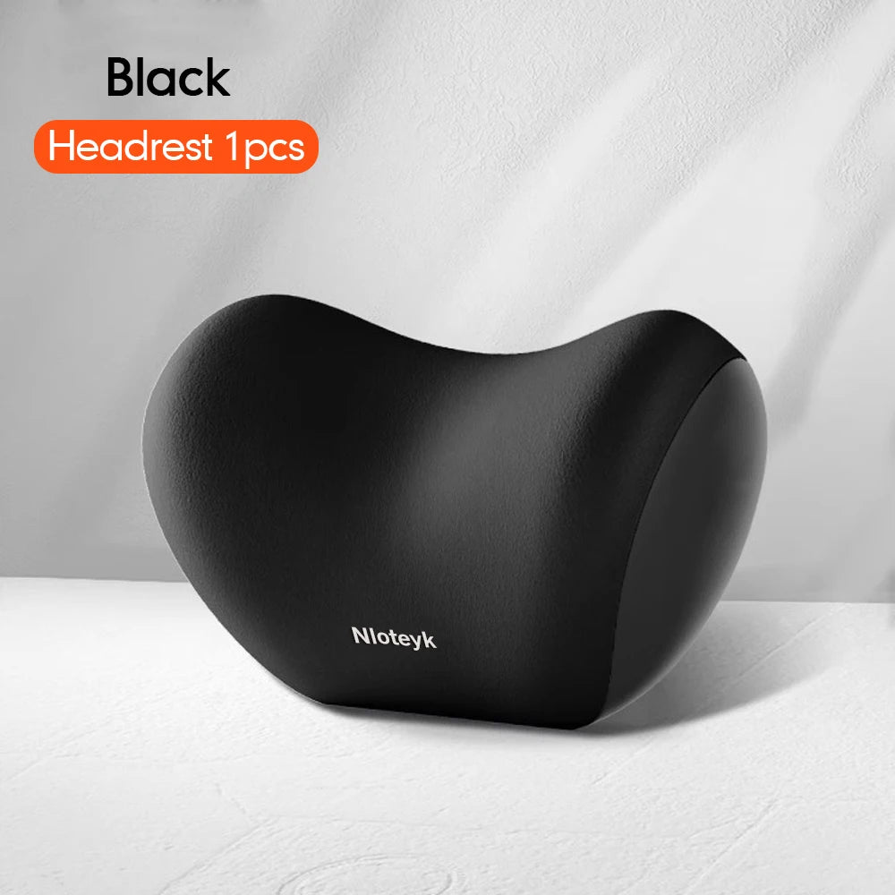 Car Universal Headrest Lumbar Memory Foam Cervical Lumbar Support Car Headrest Back additional angle