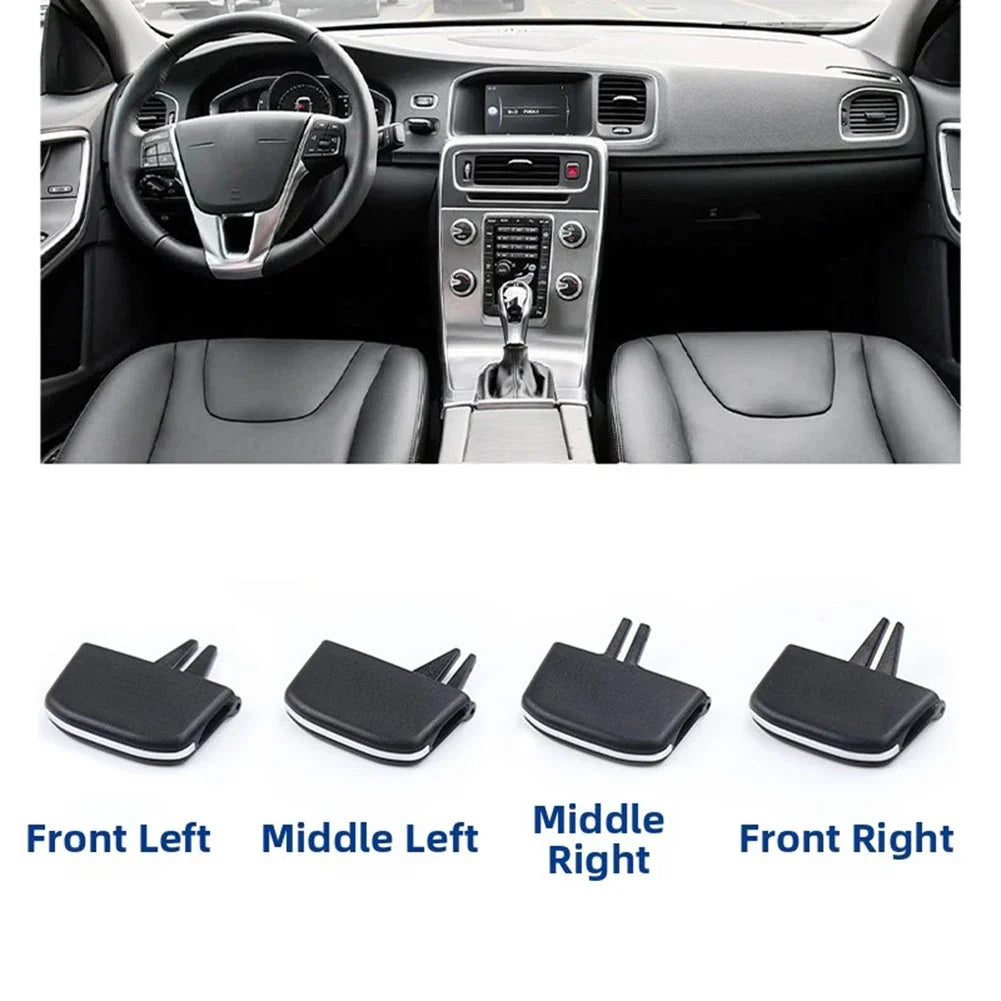 Dashboard Vent Clip Front Air Vent Tab Easy Installation Restores Vent Function Auto Air Conditioning Accessories