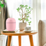 Multifunctional Mini Silent Home Use Humidifier Car Purifier Car Air Purifier Mini Hum close-up view