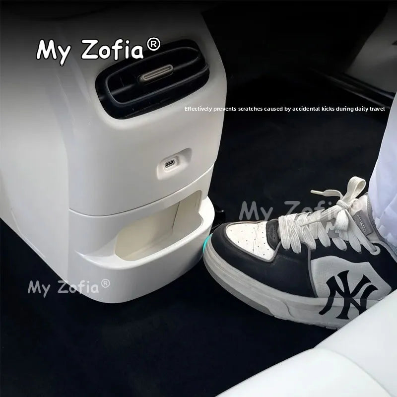 Car Rear Armrest Anti-Kick Protector Cover Rear Center Console Armrest Anti-Scratch Pad Accessories For GWM Ora 5 2025 2026 2027