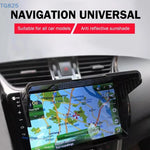【AN】【AN】1Pcs Central Control Screen Accessories Screen Visor Anti-Glare Cover Car GPS  Sun Shade Display Screen Visor