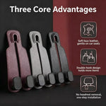 Leather Car Seat Back Hook Handbag Holder additional angle