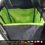 CAWAYI KENNEL Dog Car Seat Cover | Pet Carrier Travel Mat for Back Seat Hammock alternate view