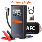 2025 Newest All-in-One Car Emergency Jump Starter & Air Pump 1200A Peak 150PSI Tire Inflator with LED Light & Power Bank