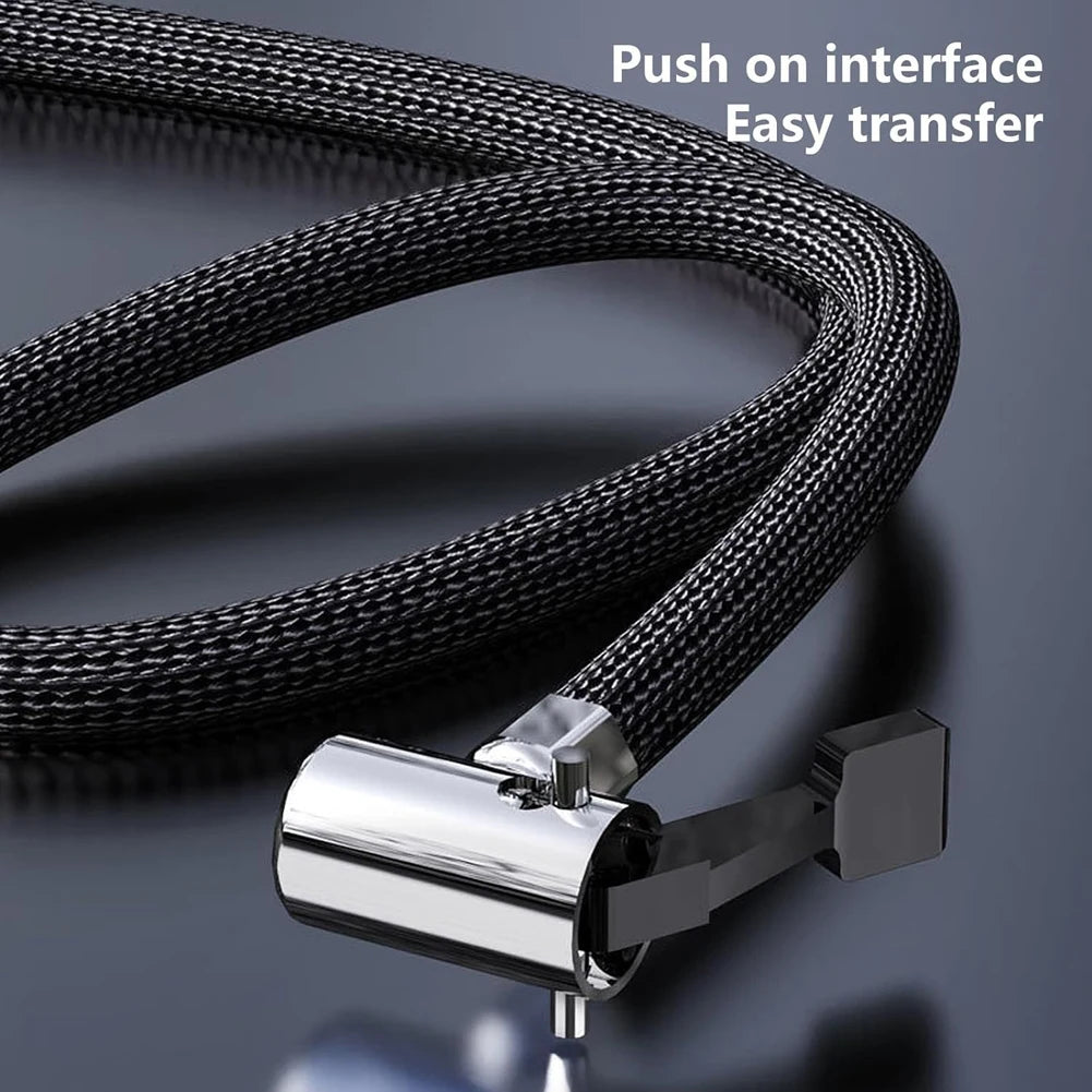 12V Electric Tire Inflator with Pressure Gauge Car Tire Pump Mini Air Compressor Heavy Duty Deluxe Portable Metal Air Compressor