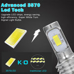 2Pcs H7 H1 H8 H9 H11 9005 9006 LED Bulbs HB3 HB4 CSP LED Super Bright Headlight DRL L lifestyle view
