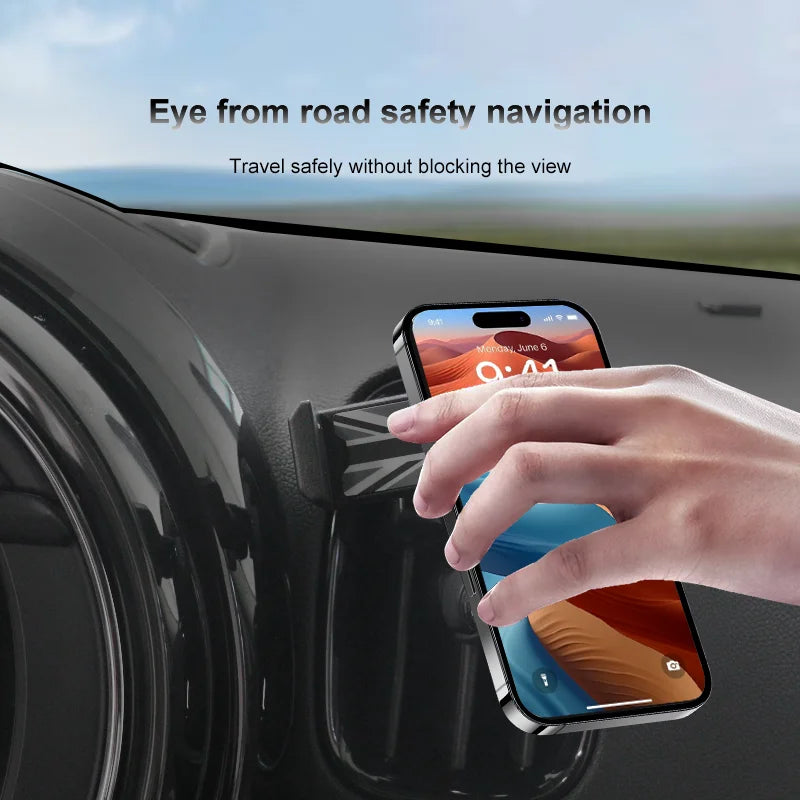 For Mini Cooper R56 R55 R60 F56 F54 F55 F60 Countryman Clubman Mobile Phone Holder Cl alternate view