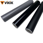 Black Glossy Matte Mesh Car Sun Visor Strip Waterproof Front Windshield Sunshade Banner Stripe Decal