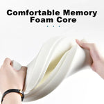 Car Armrest Pad Organizer Bag Thicken Memory Foam Anti Scratch Pads Center Console Car Elbow Rest Storage Pocket Goods