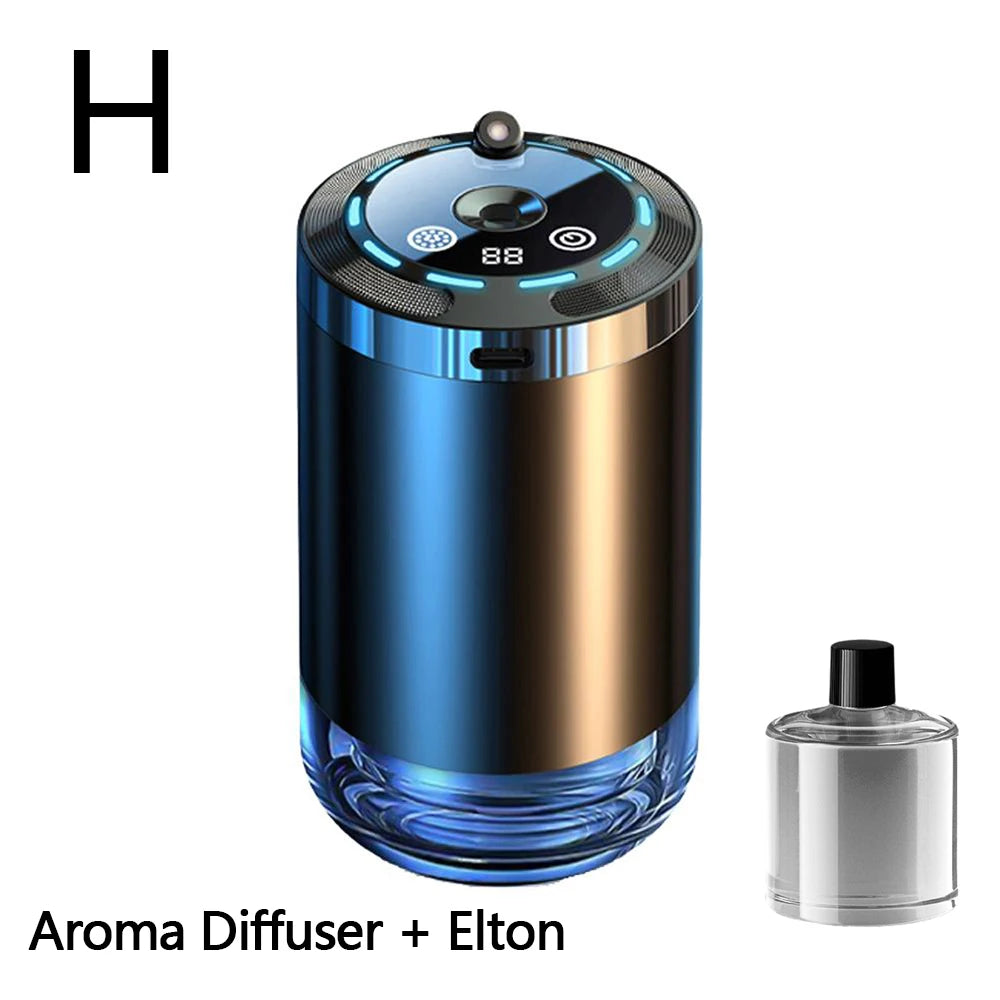 Smart Car Air Freshener Adjustable Car Smell Air Freshener Automatic Car Scent Starry Sky Ceiling Ambient Light Car Accessories