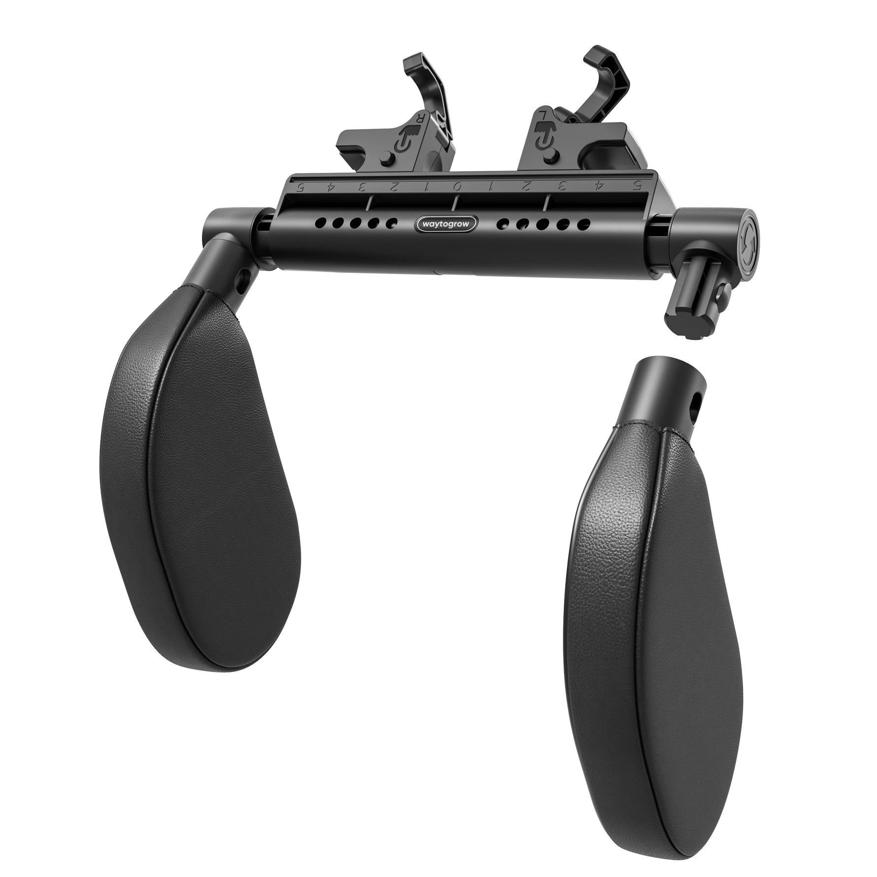 Memory Foam Car Neck Pillow | Adjustable Travel Headrest Support detail view