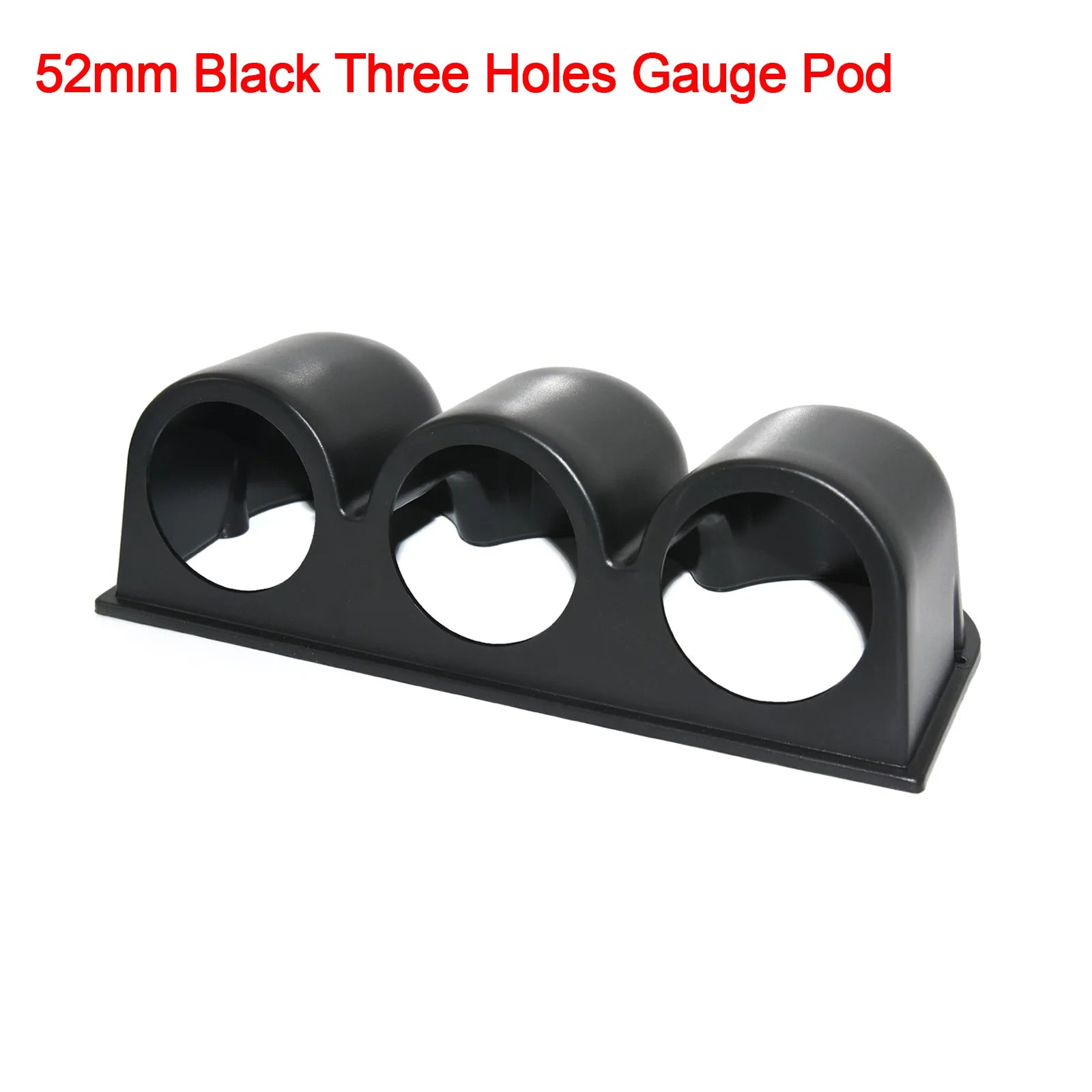 AD 2" 52mm Red and Blue Dual LED Car Gauge Set | Boost, Water Temp, Oil Temp, Oil Pres close-up view