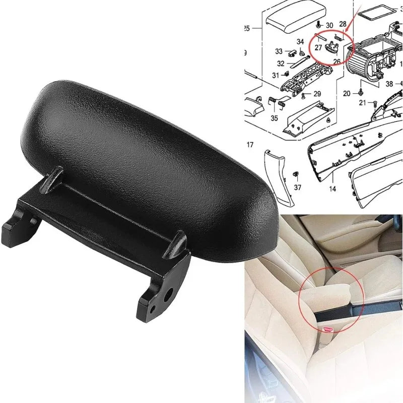 Car Armrest Lock Center Arm Rest Box Console Latch Cover For Honda CIVIC 2006 2007 2008 2009 2010 2011 FA1 83451-SNA-A01ZA