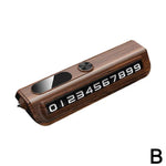 Multi-functional Car Phone Number Plate Decoration Vehicle Number Plate Temporary Parking Number Plate Car Accessories