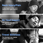 360° Adjustable Memory Foam Car Headrest Pillow | Neck Support for Kids & Adults alternate view