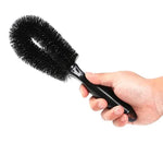 Car Wheel Cleaning Brush Profession Tire Auto Cleaning Detailing Care Wet Dry Wheel T lifestyle view