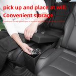 For Tesla 6-Seater Model YL 2026 Second Row Seat Aisle Storage Box, Car Multifunctiona close-up view
