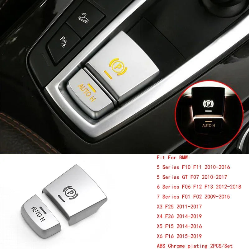For BMW 5 6 7 5GT X3 X4 X5 X6 Headlight Switch Button Cover Engine Start Stop Switch lifestyle view