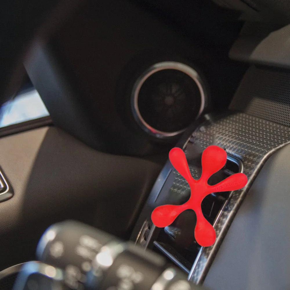 Car Air Vent Aromatherapy Clips | Colorful Silicone Diffuser Holders additional angle