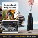CARSUN Portable Tire Inflator | Wireless Rechargeable Air Pump for Car, Motorcycle, B lifestyle view