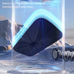 Car Windshield Sunshade Umbrella with 360° Rotation Handle