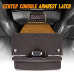 Lower Armrest Lid Latch for Dodge Ram 1500 2500 3500 4500 5500 2013-2017 Full Console Center Box Lock 5RQ83LU7AC 5RQ83DX9AC