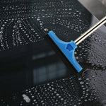 Car rearview mirror wiper, telescopic handle car rearview mirror wiper, car glass cle lifestyle view