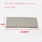 For Nissan Qashqai 2016-2021 Makeup Mirror Cover, Sunshade Cover, Makeup Lamp Flip Cover, Sunshade Cover