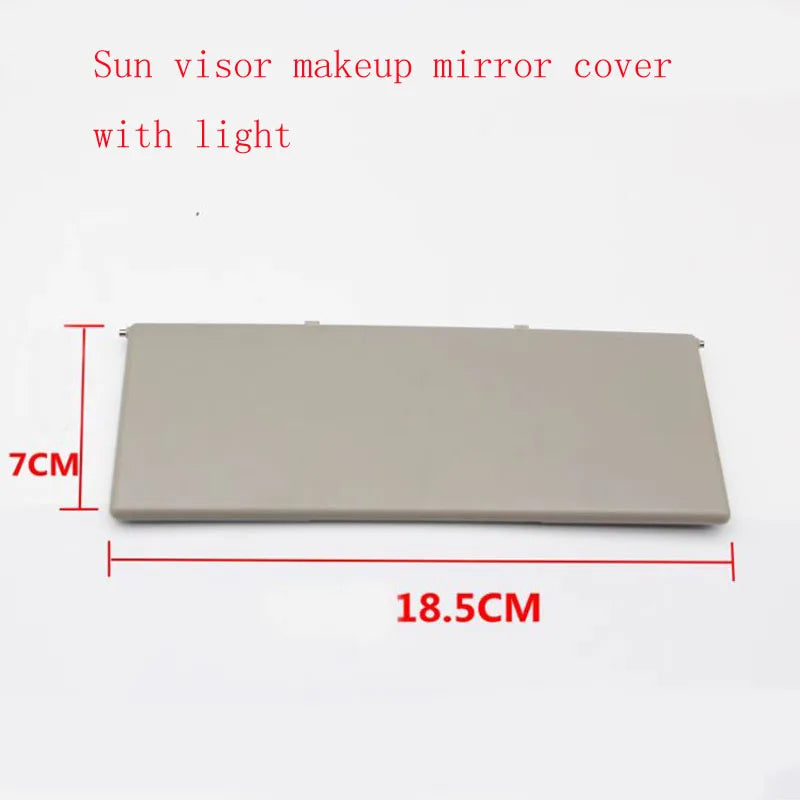 For Nissan Qashqai 2016-2021 Makeup Mirror Cover, Sunshade Cover, Makeup Lamp Flip Cover, Sunshade Cover