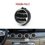 90%New Car Front Dashboard Air Conditioner AC Vent Grille Outlet Cover Panel For Benz E Class W213 2016-2023 E200 E230 E300 E350