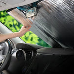 Car Windscreen Sunshade Heat Insulation Foil Curtain detail view