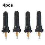 4Pcs Car Rubber Wheel Rim TPMS Tire Pressure Sensor Valve Stem For GMC Cadillac Chevy | Replacement