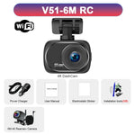 4K UHD Dash Cam | Dual Lens, GPS, WiFi, Night Vision & 4K Rear View Camera detail view