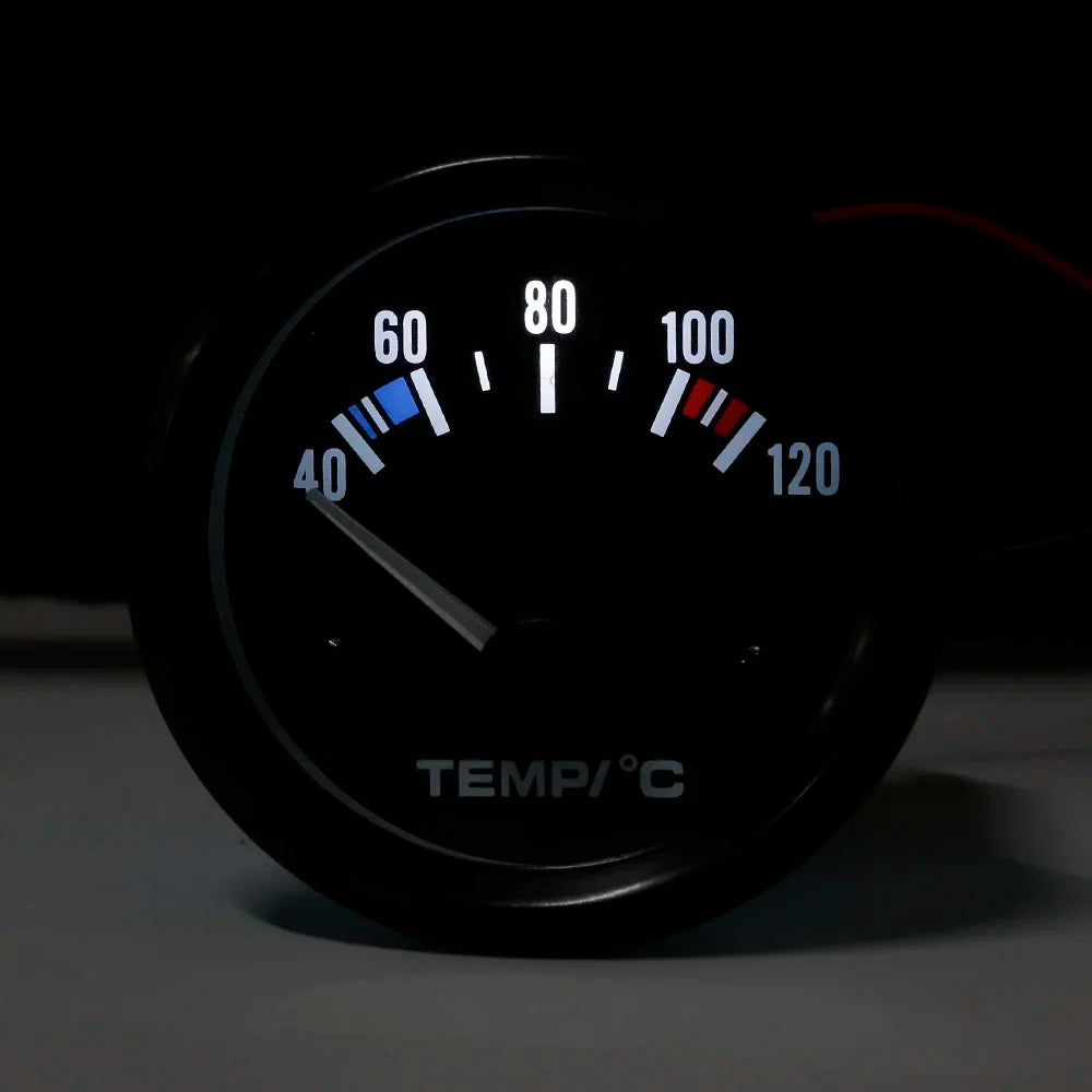 2" 52mm Car Pointer Water Temperature Gauge 40-120 Celsius | Water Temp Gauge Car Met lifestyle view