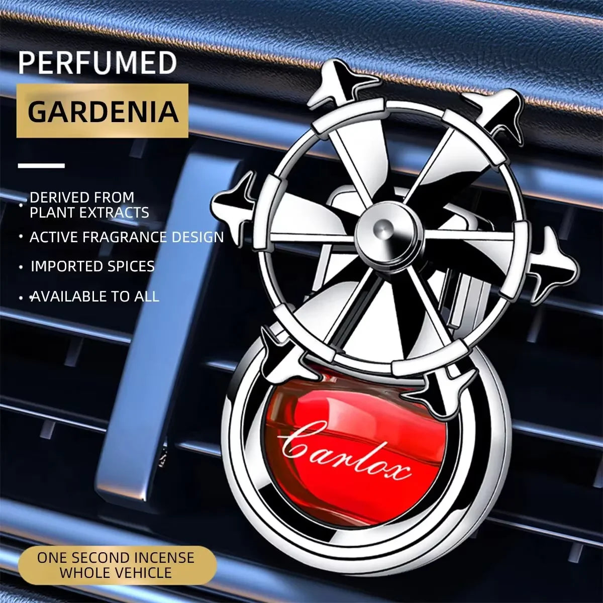 Car Air Vent Perfume | Long-Lasting Liquid Aromatherapy for Cars alternate view