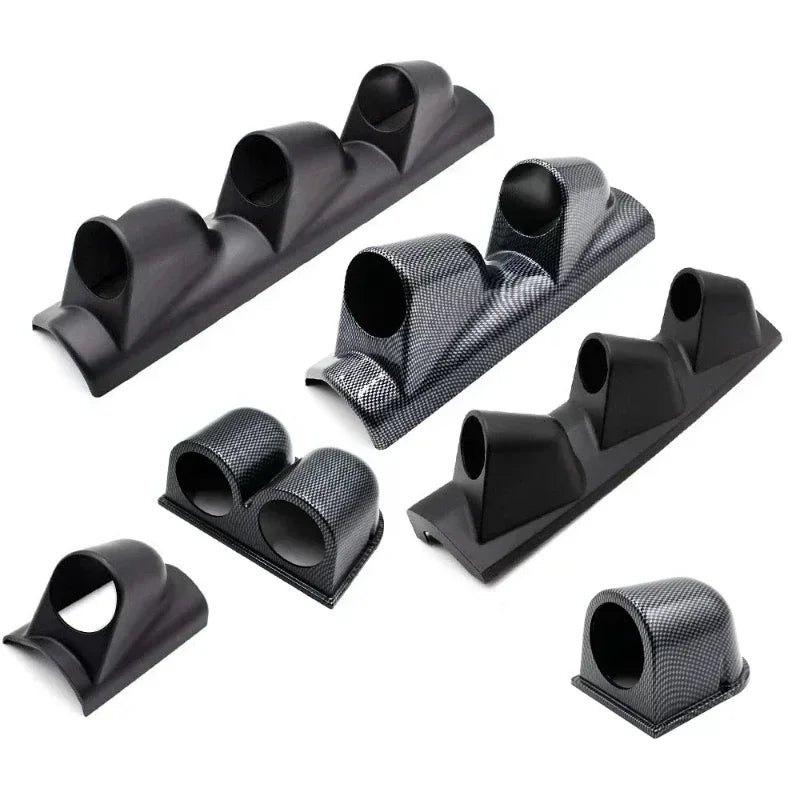 52mm Car Gauge Pod Holder Universal Single Double Triple | 2 Inch 52mm Gauge Mount for Left or Right