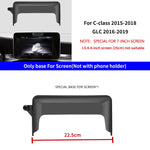 AULIGUS Car Phone Holder for Mercedes-Benz C GLC V-class w204 w205 x253 w447 7/10.2 additional angle