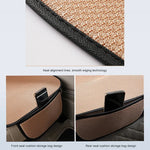 Ice Silk Car Seat Cushion Breathable Non-Slip | Square / Long / 3-Piece alternate view