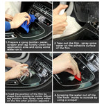 Interior Film for HYUNDAI SONATA 2024 2025 Center Console Screen Protective Film Anti-scratch Repair Clear Sticker Accessories