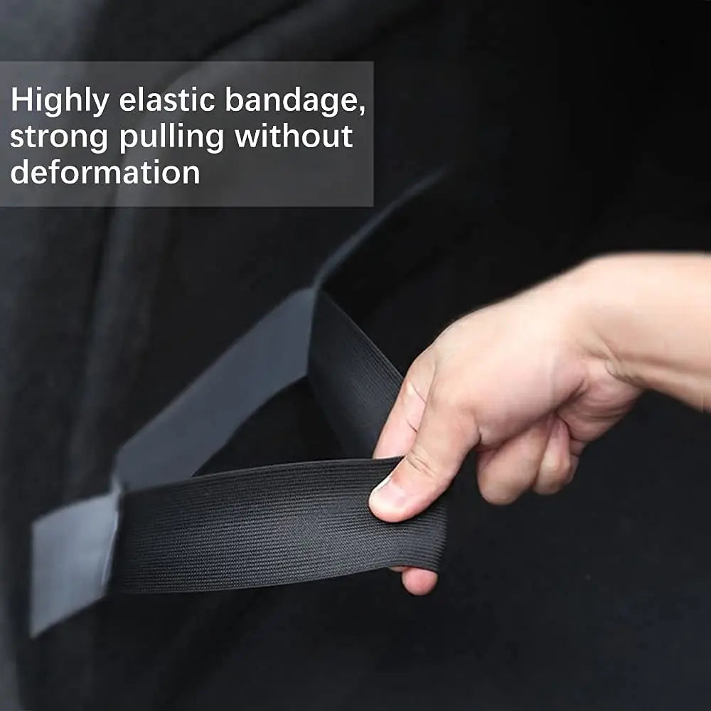 Car Trunk Organizer Firm Magic Tape Cars Stowing Tidying Fixed Belt Auto Tool Storage lifestyle view