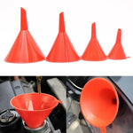 4 Sizes Car Plastic Funnels Refueling Liquid Funnels Tools Oil Filling Equipment Car Motorcycle Refu
