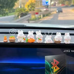 Cute Bunny Car Interior Accessories lifestyle view