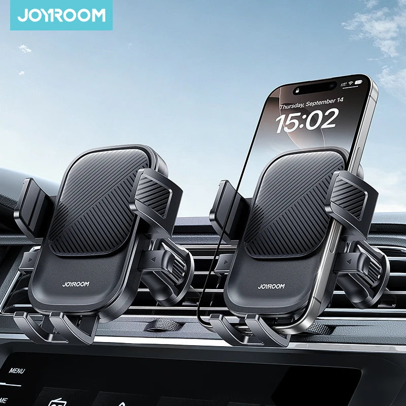 Car Phone Holder 360 Rotating Air Vent Mount One Click Lock