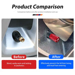 4PCS Car Wheel Tire Valve Stem Caps | Aluminum Alloy Dust Caps for Peugeot Models detail view