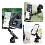 360° Rotatable Car Phone Holder Universal Air Vent Mount lifestyle view