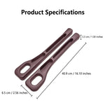 Car Seat Gap Filler Trim 2pcs additional angle