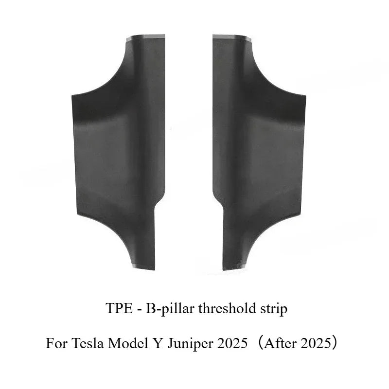 AB Pillar Threshold Strip for Tesla Model Y Juniper 2025 Front Rear Door Threshold Ant close-up view