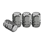 4Pcs Metal Car Tire Valve Caps for VW Models | Dust-Proof Tire Stem Covers alternate view